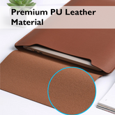 PU Leather Laptop Sleeve & Mouse Pad